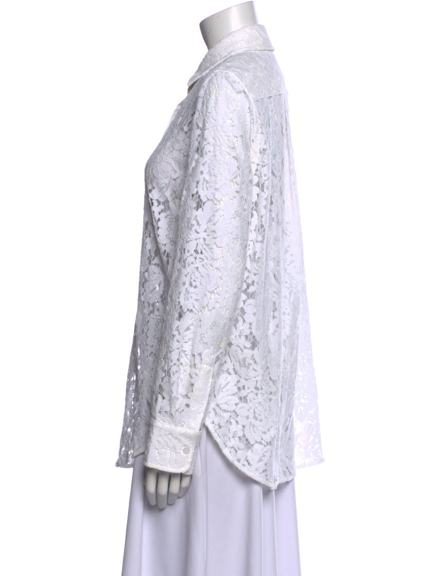 Generation Love Printed Long Sleeve Button-Up Top