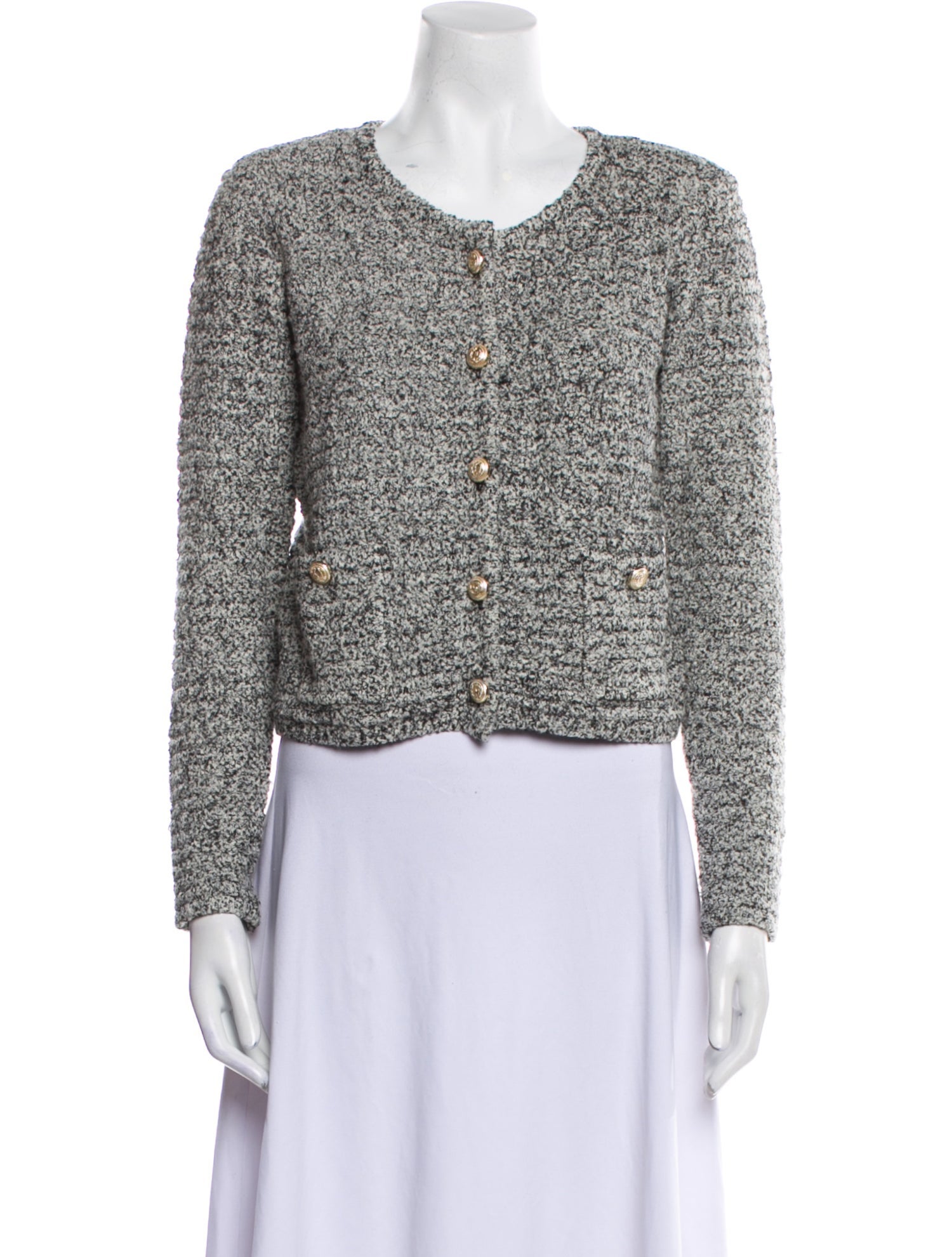 Generation Love Tweed Pattern Evening Jacket