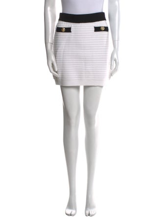 Generation Love Colorblock Pattern Mini Skirt