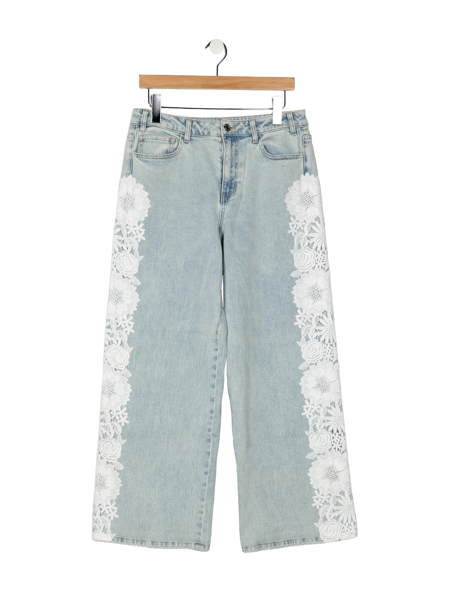 Generation Love Mid-Rise Wide Leg Jeans