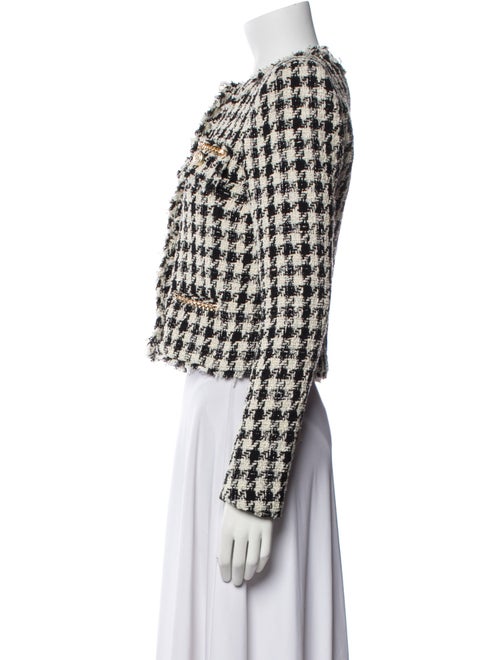 Generation Love Tweed Tweed Pattern Evening Jacket