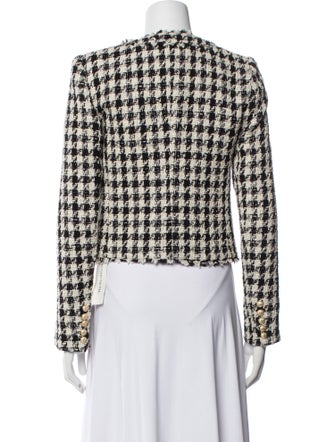 Generation Love Tweed Tweed Pattern Evening Jacket