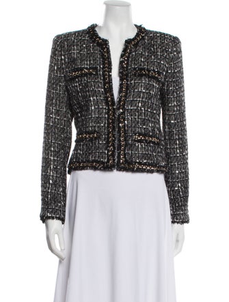 Generation Love Tweed Pattern Evening Jacket