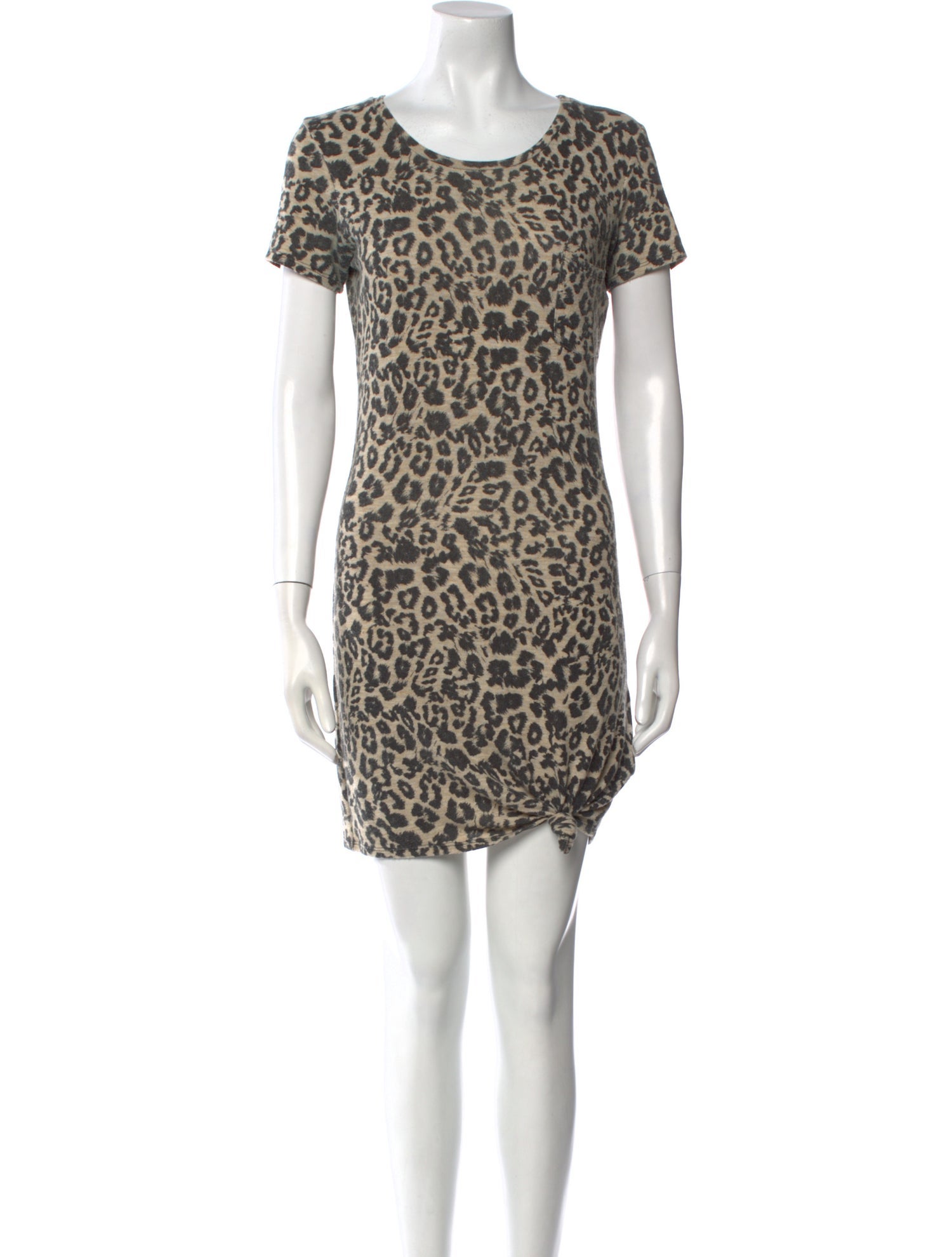 Generation Love Animal Print Mini Dress