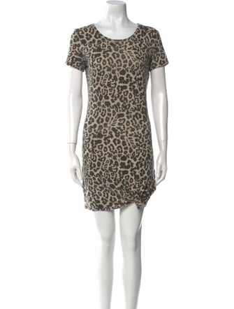 Generation Love Animal Print Mini Dress