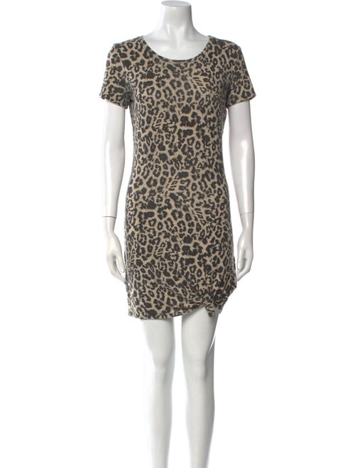 Generation Love Animal Print Mini Dress