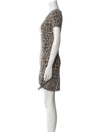 Generation Love Animal Print Mini Dress