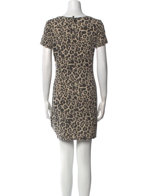 Generation Love Animal Print Mini Dress