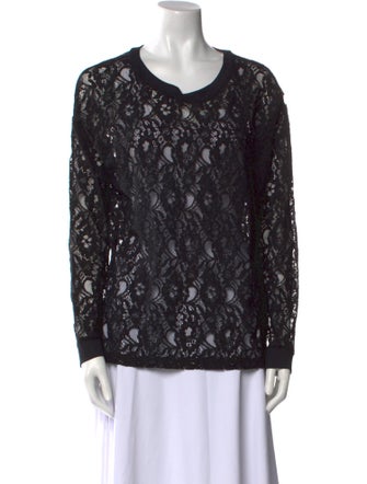 Generation Love Nylon Lace Pattern Top