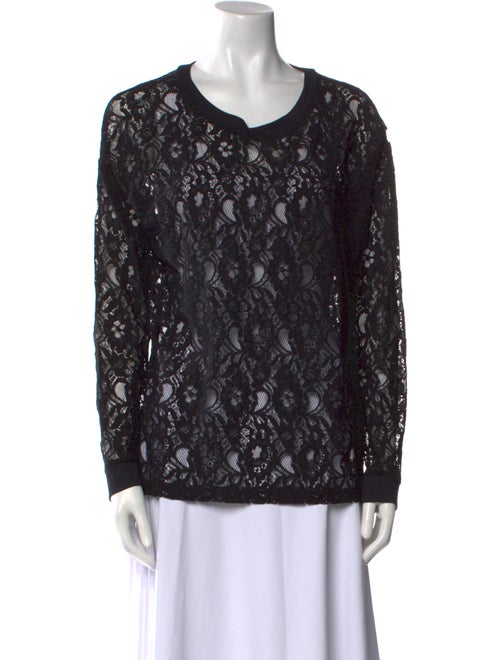 Generation Love Nylon Lace Pattern Top