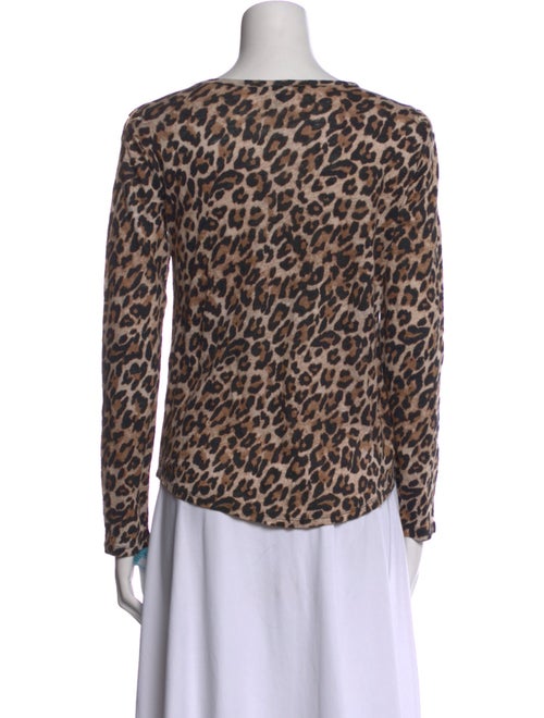 Generation Love Linen Animal Print Blouse