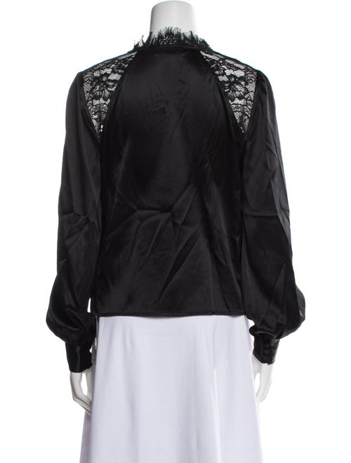 Generation Love Silk V-Neck Blouse