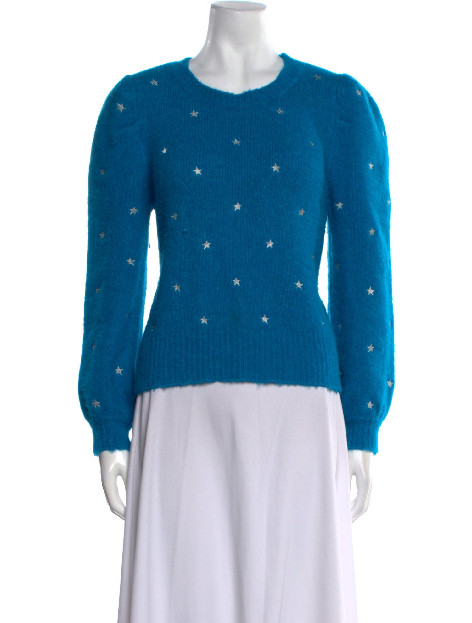 Generation Love Printed Scoop Neck Sweater