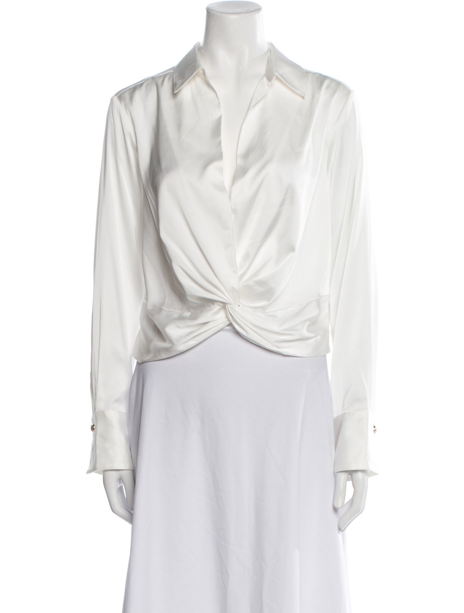 Generation Love V-Neck Long Sleeve Blouse