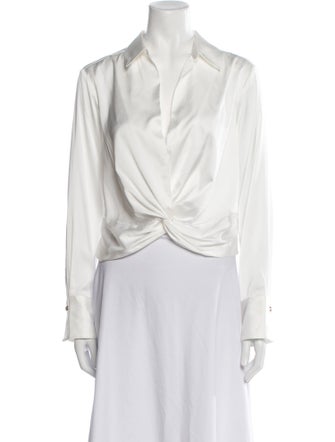 Generation Love V-Neck Long Sleeve Blouse