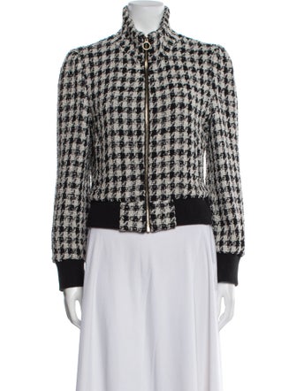 Generation Love Houndstooth Print Evening Jacket
