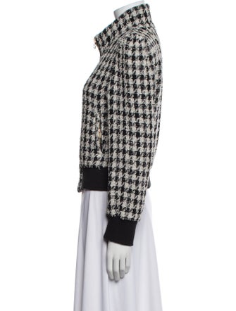 Generation Love Houndstooth Print Evening Jacket