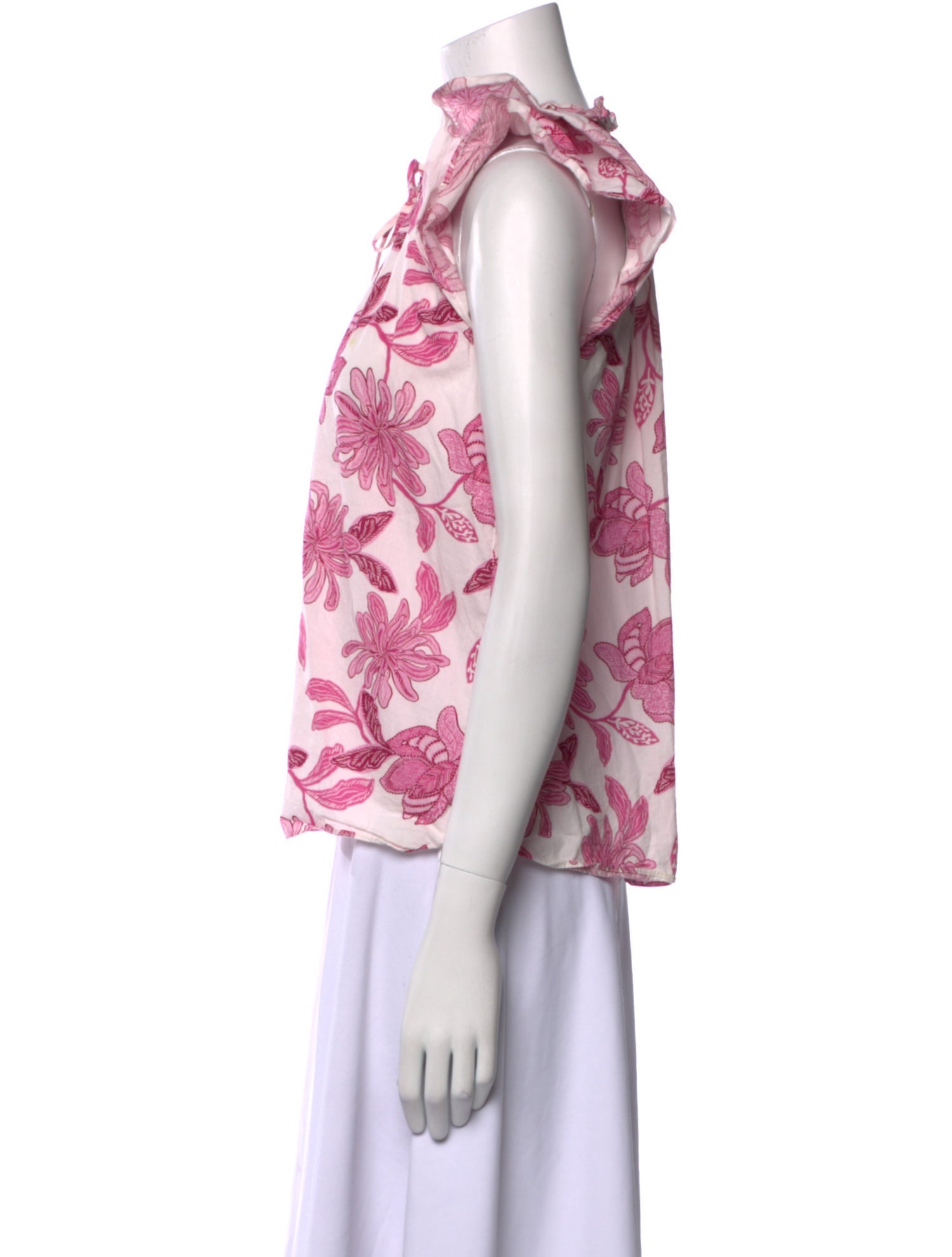 Generation Love Floral Print V-Neck Blouse