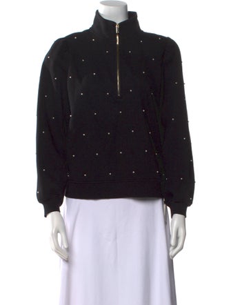 Generation Love Mock Neck Long Sleeve Sweatshirt