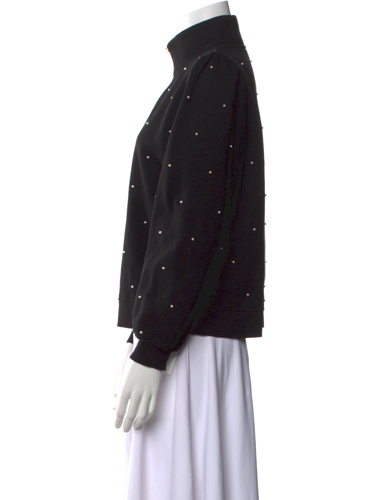 Generation Love Mock Neck Long Sleeve Sweatshirt