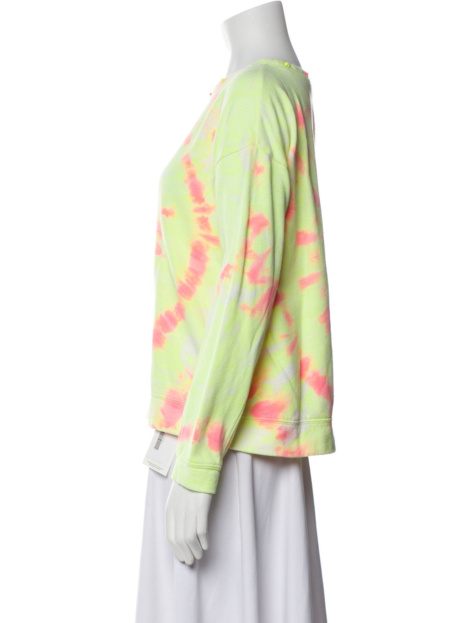 Generation Love Tie-Dye Print Crew Neck Sweater