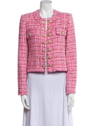 Generation Love Tweed Pattern Evening Jacket
