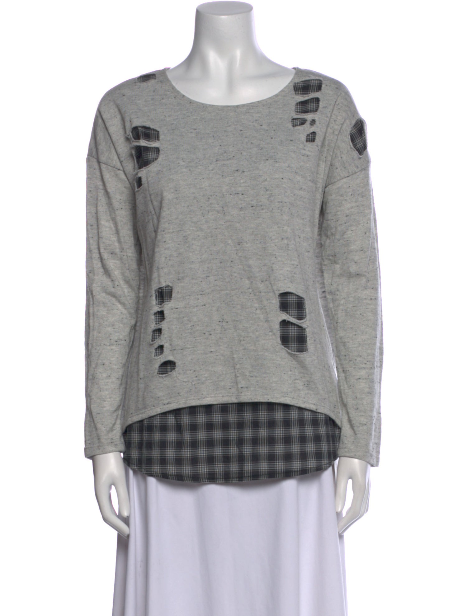 Generation Love Graphic Print Scoop Neck Sweatshirt w/ Tags