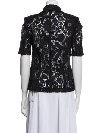 Generation Love Lace Pattern Evening Jacket