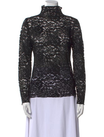 Generation Love Nylon Lace Pattern Sweatshirt