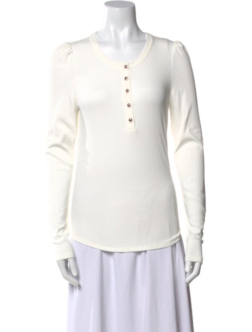 Generation Love Scoop Neck Long Sleeve Blouse