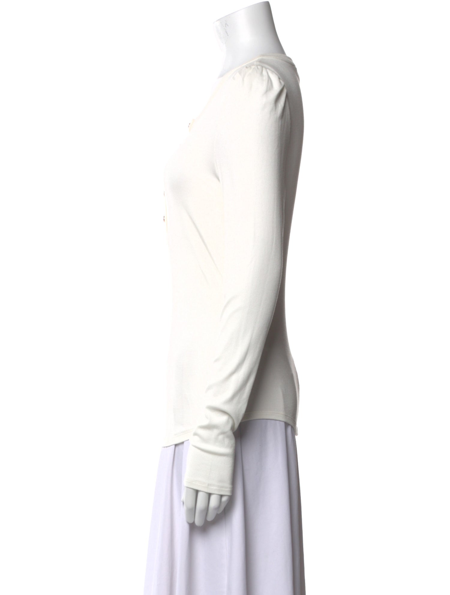 Generation Love Scoop Neck Long Sleeve Blouse