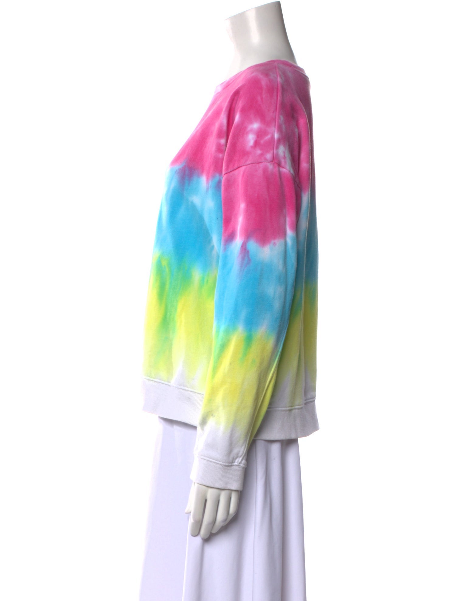 Generation Love Tie-Dye Print Crew Neck Sweater