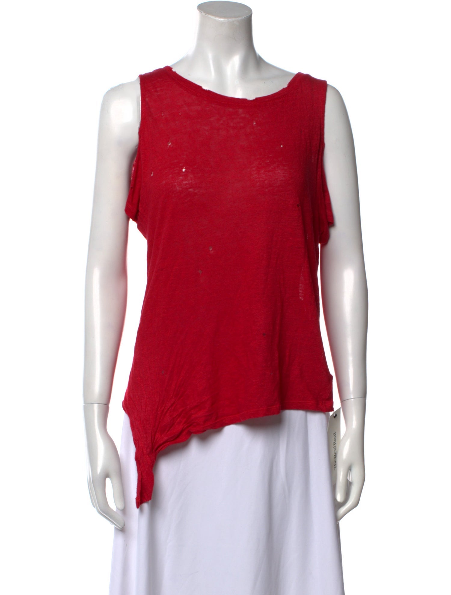 Generation Love Linen Scoop Neck Top