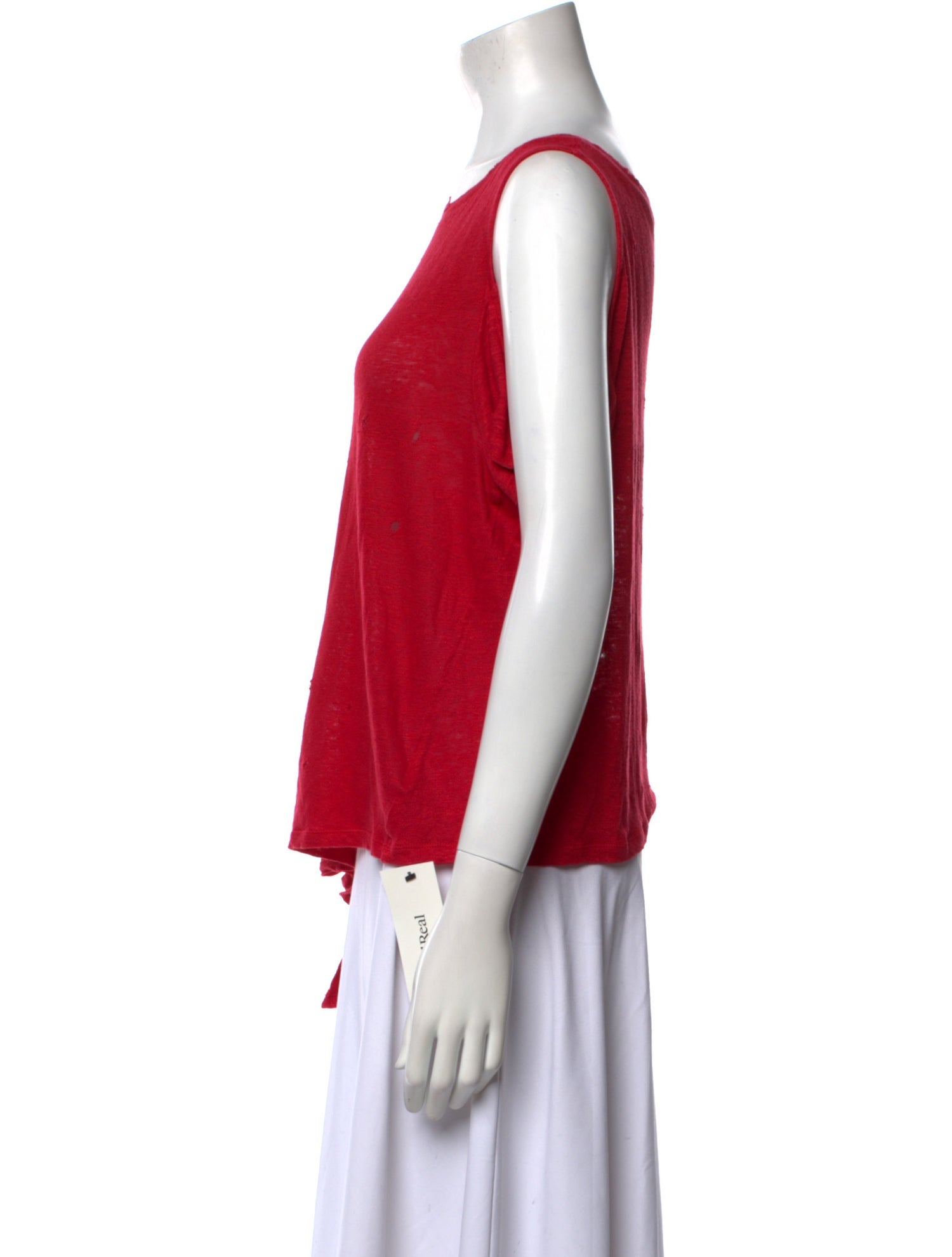 Generation Love Linen Scoop Neck Top