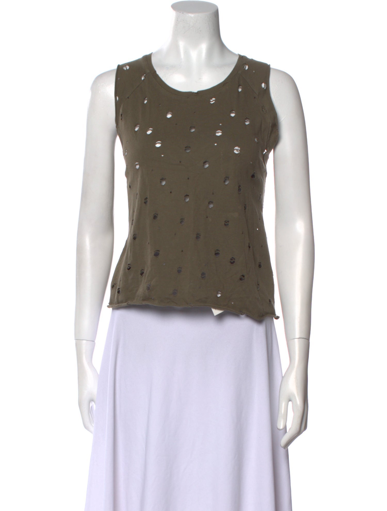 Generation Love Scoop Neck Sleeveless Crop Top