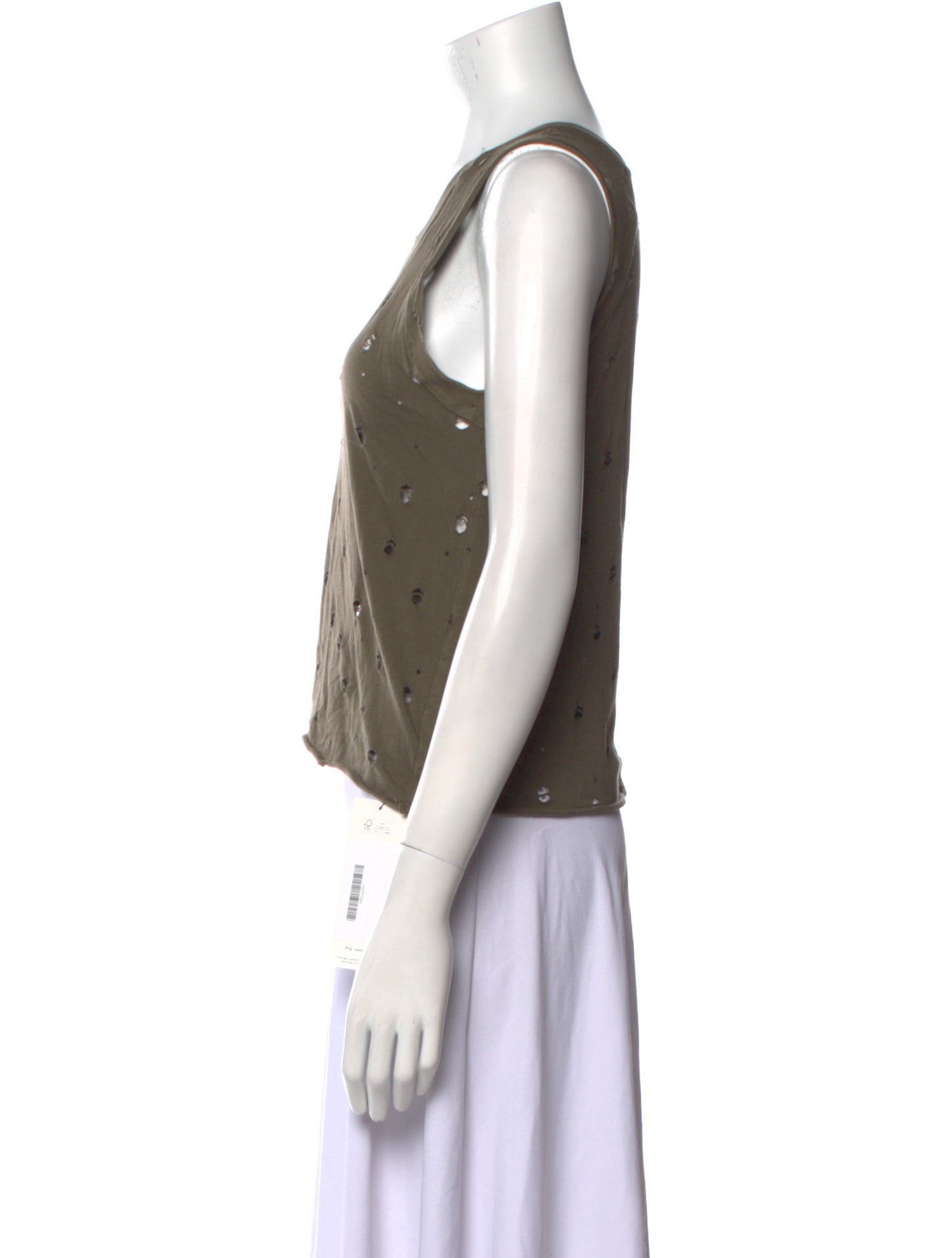 Generation Love Scoop Neck Sleeveless Crop Top