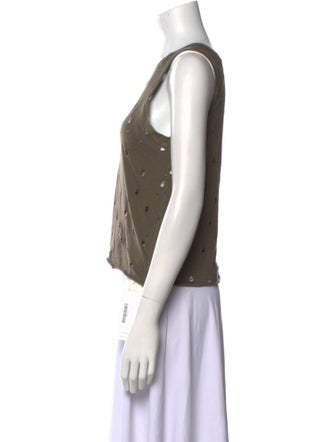 Generation Love Scoop Neck Sleeveless Crop Top