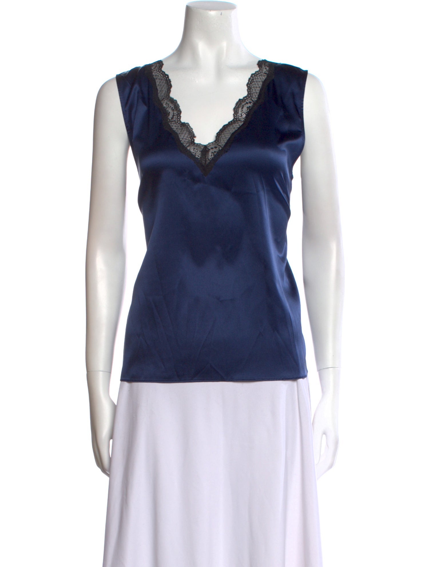 Generation Love Silk V-Neck Top