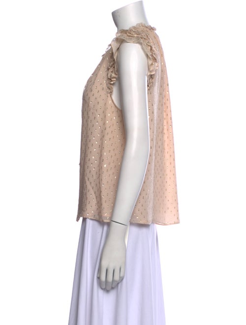 Generation Love Silk Cowl Neck Blouse