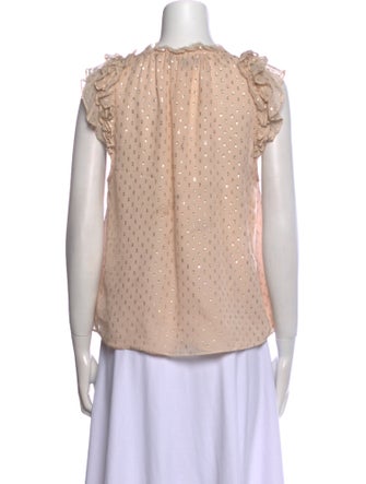 Generation Love Silk Cowl Neck Blouse