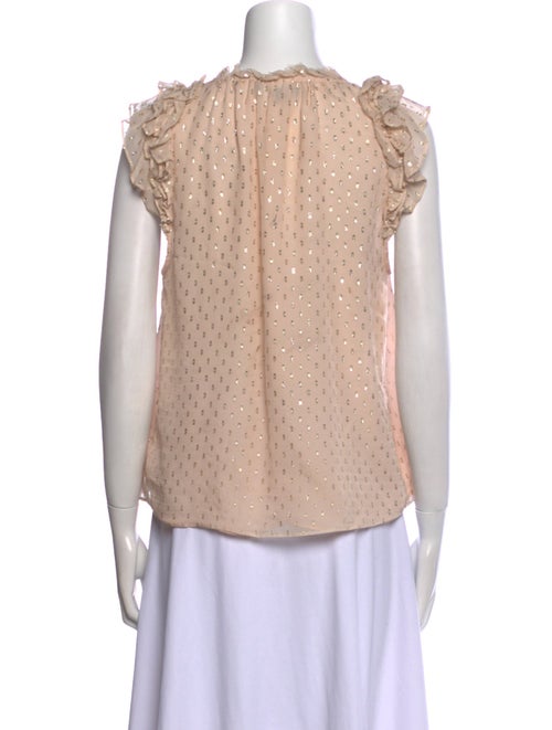 Generation Love Silk Cowl Neck Blouse