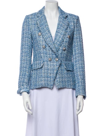 Generation Love Tweed Pattern Blazer