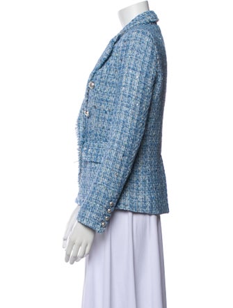 Generation Love Tweed Pattern Blazer
