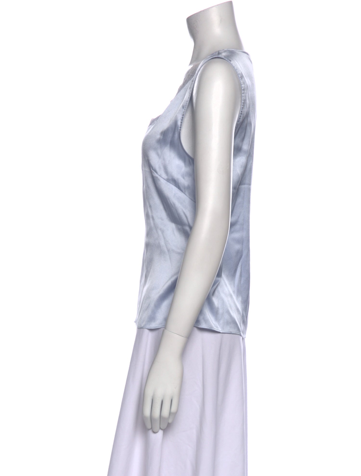 Generation Love Silk V-Neck Blouse