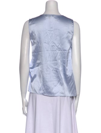 Generation Love Silk V-Neck Blouse