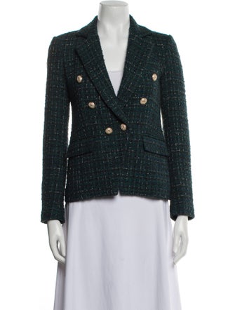 Generation Love Plaid Print Blazer