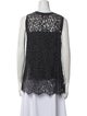 Generation Love Lace Pattern Crew Neck Top