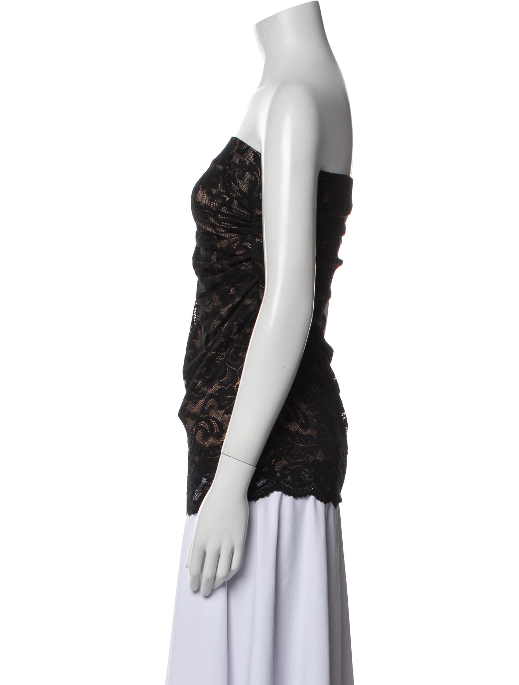 Generation Love Lace Pattern Strapless Top w/ Tags