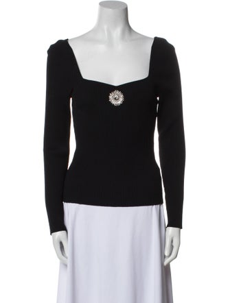 Generation Love Square Neckline Long Sleeve Top