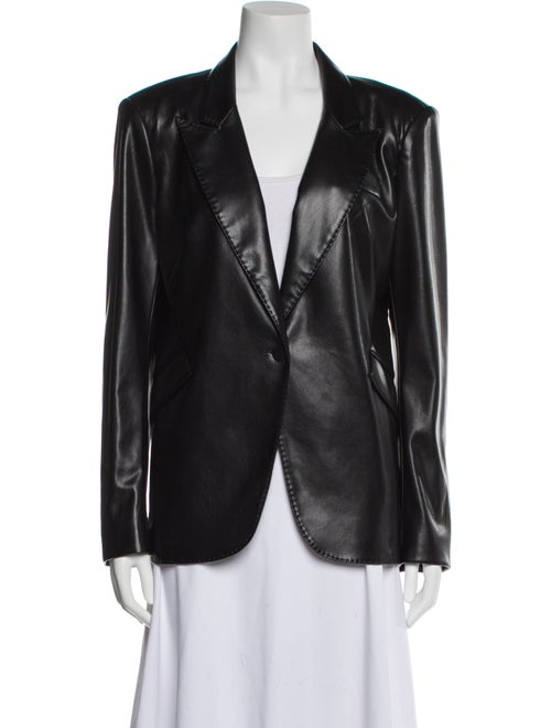 Generation Love Faux Leather Blazer